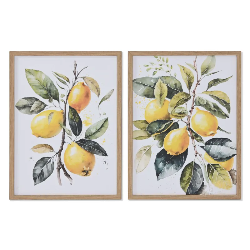 Canvas Home ESPRIT polystyrene Canvas 30 x 1,8 x 40 cm