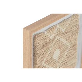 Paveikslas Home ESPRIT Rafija Stiklas 40 x 3 x 40 cm