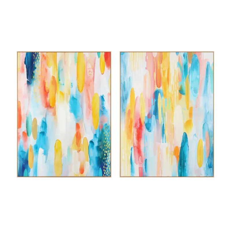 Drobė Home ESPRIT polistirenas Drobė 90 x 3,5 x 120 cm