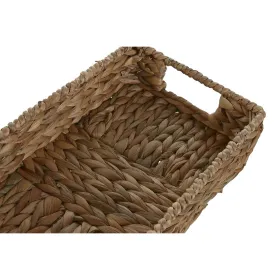 Paplāšu Komplekts Home ESPRIT Dabisks Tropiskais 40 x 26 x 9 cm (2 gb.)