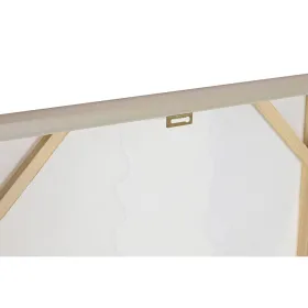 Drobė Home ESPRIT Balta Rusvai gelsva Skandinavijos 62 x 4,5 x 82 cm (2 vnt.)