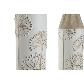 2 Vazų Rinkinys Home ESPRIT Rusvai gelsva Šviesiai rudas Metalinis 13,5 x 13,5 x 71 cm (2 Dalys)