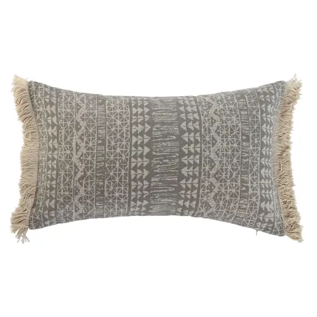 spilvens Home ESPRIT Pelēks Dabisks Boho 50 x 8 x 30 cm