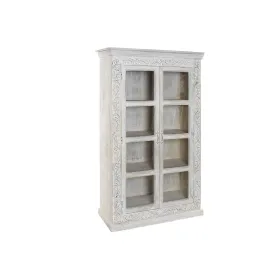 Display Stand Home ESPRIT White Crystal Mango wood 100 x 45 x 180 cm