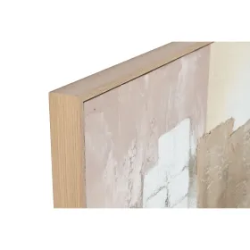 Полотно Home ESPRIT Белый Бежевый Абстракция город 92 x 4,5 x 121,5 cm (2 штук)