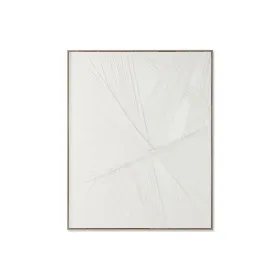 Полотно Home ESPRIT Белый Абстракция город 123,5 x 5 x 153,5 cm