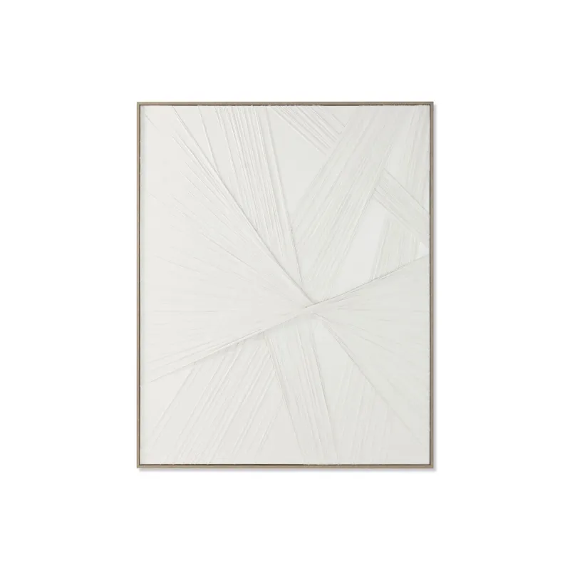 Kangas Home ESPRIT Valkoinen Abstrakti Kaupunki 123,5 x 5 x 153,5 cm