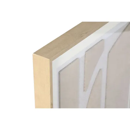 Glezna Home ESPRIT Stikls polistirols 60 x 5 x 80 cm (2 gb.)