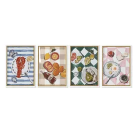 Картина Home ESPRIT Стеклянный Деревянный MDF 50 x 2,5 x 70 cm