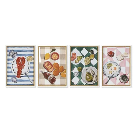 Maalaus Home ESPRIT Kristalli Puu MDF 50 x 2,5 x 70 cm