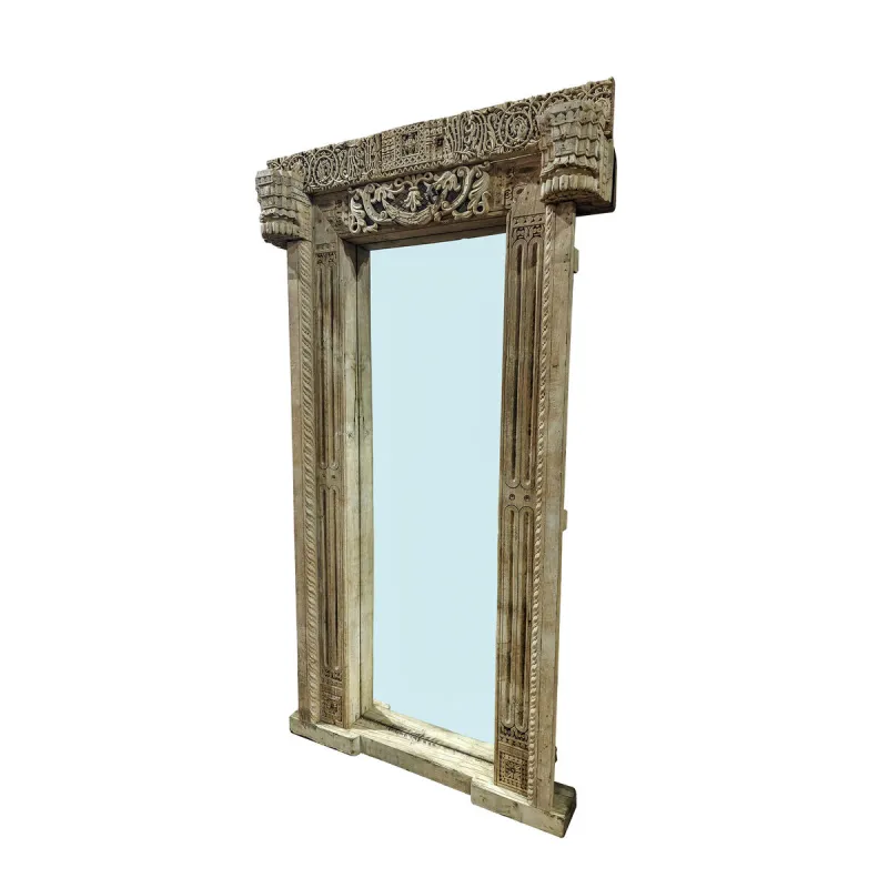 Wall mirror Home ESPRIT Natural