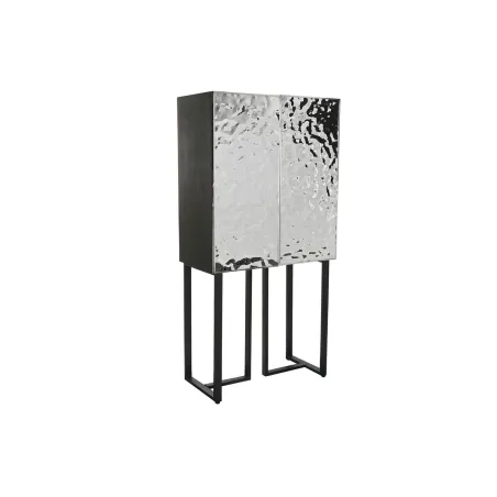 Bufete Home ESPRIT Sudrabains Metāls Tērauds 80 x 41 x 160 cm