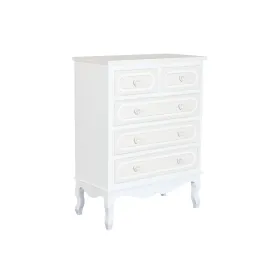Kumode Home ESPRIT Balts Bēšs Romantiski 80 x 42 x 105 cm