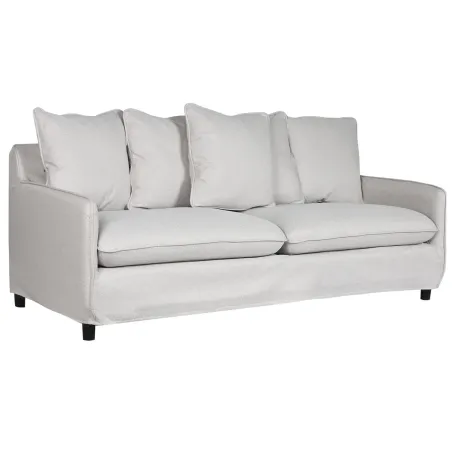 Sohva Home ESPRIT Beige Moderni 196 x 85 x 90 cm