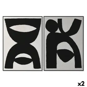 Paveikslas Home ESPRIT Medžio Drobė 103 x 4,3 x 143 cm 102,6 x 4,3 x 142,6 cm (2 vnt.)