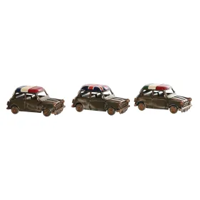 Dekoratīvās figūriņas Home ESPRIT Bronza Sudrabains Automobilis Vintage 17 x 9 x 8 cm (3 gb.)