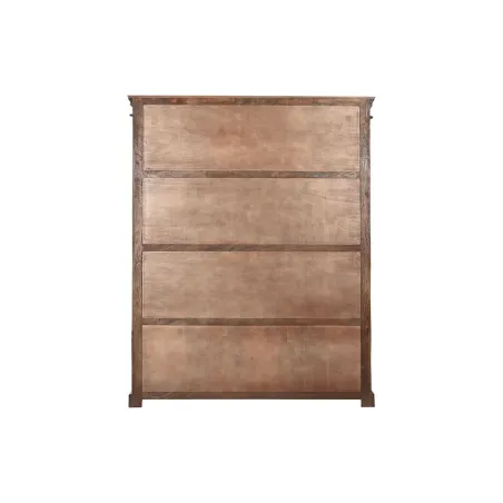 Дисплей-стенд Home ESPRIT Коричневый Стеклянный Древесина манго 165 x 45 x 210 cm