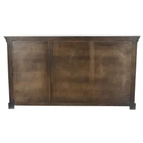 Bufete Home ESPRIT Balts Stikls Mango koks 180 x 40 x 100 cm