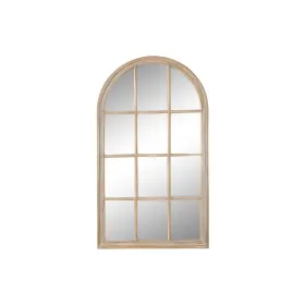 Sieninis veidrodis Home ESPRIT Natūralus Langas Atskirtas 80 x 4 x 140 cm