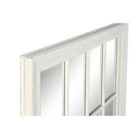 Sieninis veidrodis Home ESPRIT Balta Langas 68 x 4 x 128 cm
