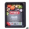 Oven Dish Pyrex Magic Rectangular Metal 30 x 23 cm 6 Units