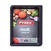 Oven Dish Pyrex Magic Rectangular Metal 35 x 26 cm 6 Units