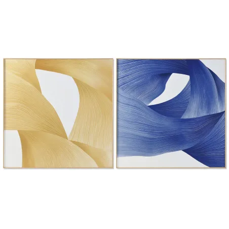 Картина Home ESPRIT Алюминий Деревянный MDF 120 x 3,5 x 120 cm