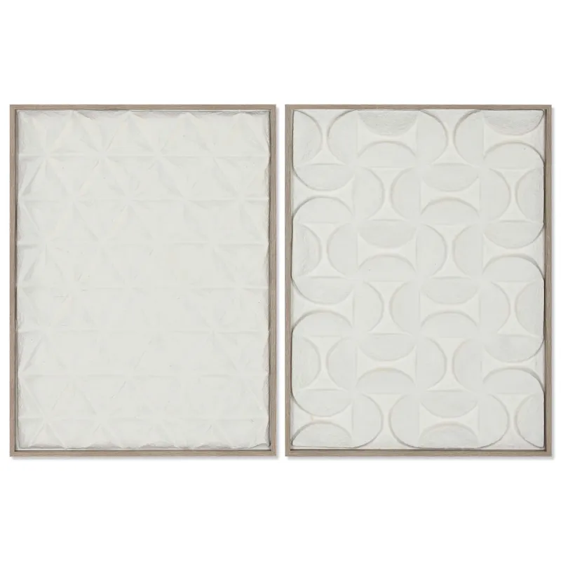 Paveikslas 3D Home ESPRIT Popierius polistirenas 60 x 3 x 80 cm