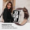 Crong Noble Band - Genuine Leather Strap for Apple Watch 38/40/41/42 mm (Espresso)