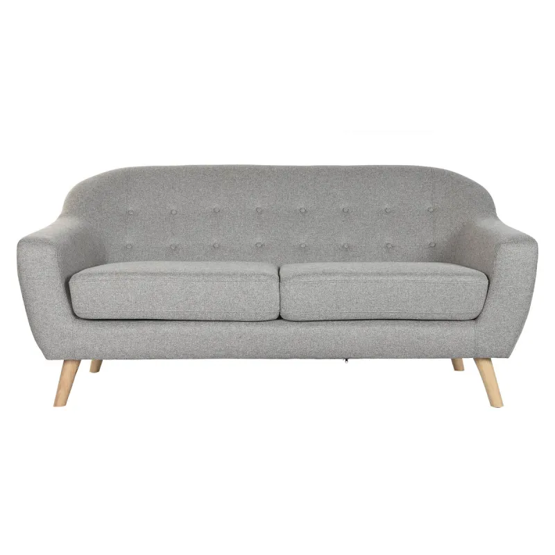 Диван Home ESPRIT Серый Кремовый Натуральный Scandi 172 x 82 x 82 cm