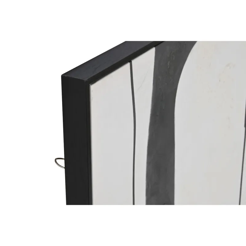 Полотно Home ESPRIT Коричневый Чёрный Абстракция город 90 x 4 x 120 cm (2 штук)