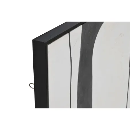 Полотно Home ESPRIT Коричневый Чёрный Абстракция город 90 x 4 x 120 cm (2 штук)