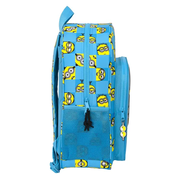 Kooliseljakott Minions Minionstatic Sinine 33 x 42 x 14 cm