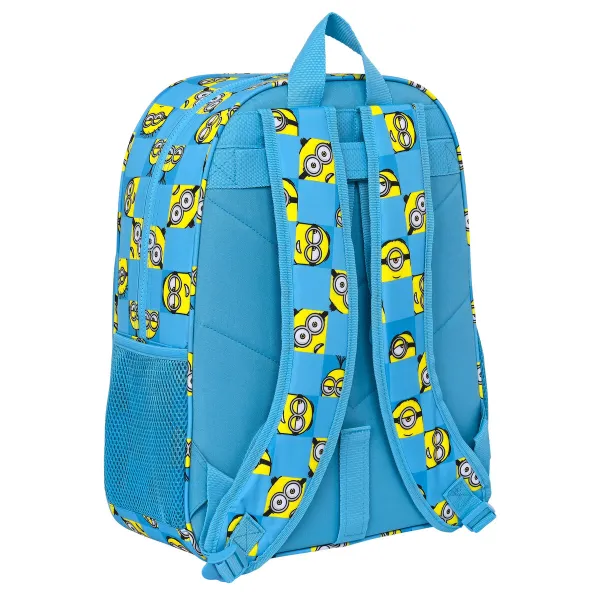 Kooliseljakott Minions Minionstatic Sinine 33 x 42 x 14 cm
