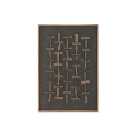 Картина Home ESPRIT Сосна Переработанная древесина 82 x 4 x 122 cm