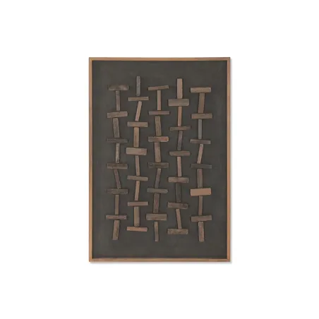 Maal Home ESPRIT Mänd Töödeldud Puit 82 x 4 x 122 cm