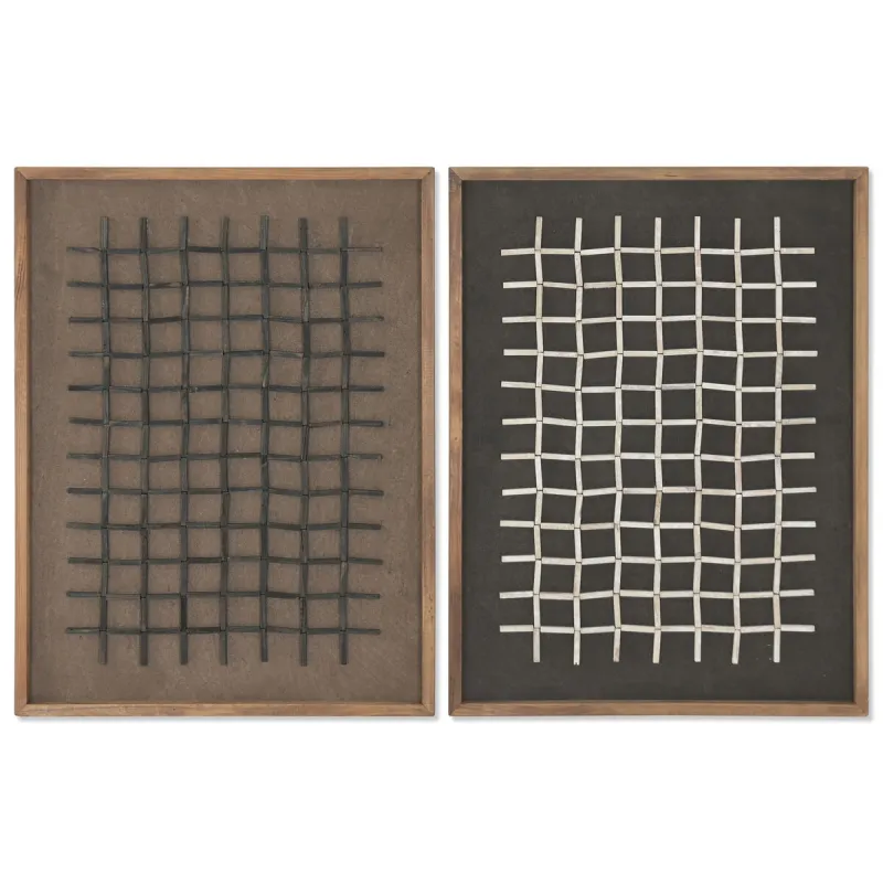 Картина Home ESPRIT Сосна Переработанная древесина 62 x 4 x 82 cm