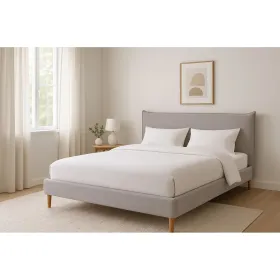 Sänky Home ESPRIT Beige 177 X 219 X 108 CM