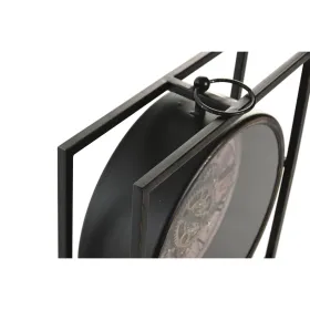 Stalinis laikrodis Home ESPRIT Musta Kullattu Vintage