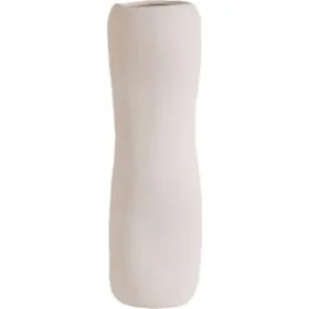 Vāze Home ESPRIT Bēšs Keramika 15 x 15 x 38 cm