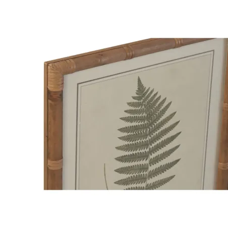 Картина Home ESPRIT Бамбук Стеклянный 40 x 2,5 x 50 cm (9 штук)