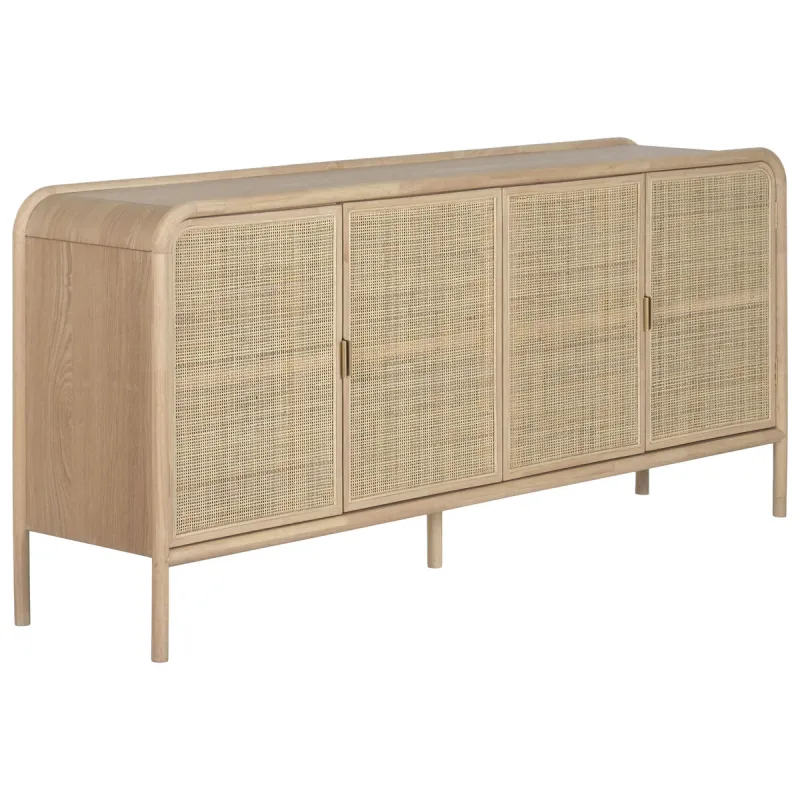 Устройство Home ESPRIT ротанг Ель 180 x 40 x 82 cm