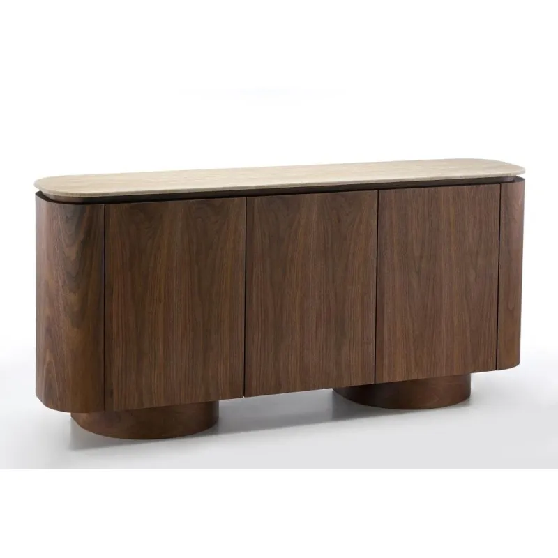 Bufete Home ESPRIT Brūns Koks MDF 180 x 40 x 85 cm