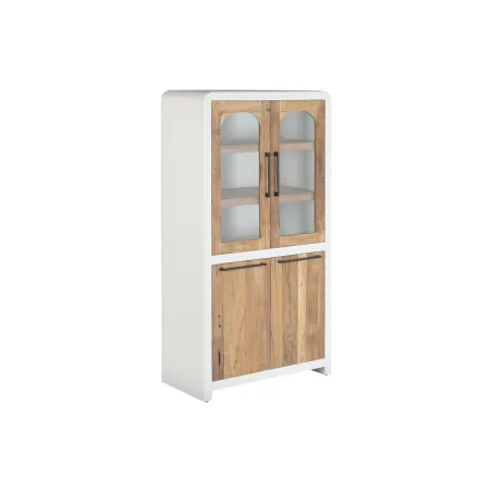 Дисплей-стенд Home ESPRIT Белый Переработанная древесина 90 X 43 X 170 CM