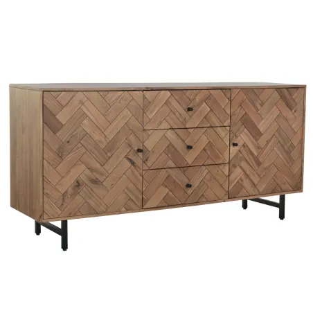 Puhvetkapp Home ESPRIT Metall Akaatsia 170 x 40 x 80 cm