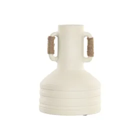 Vāze Home ESPRIT Balts Gaiši brūns Terakota