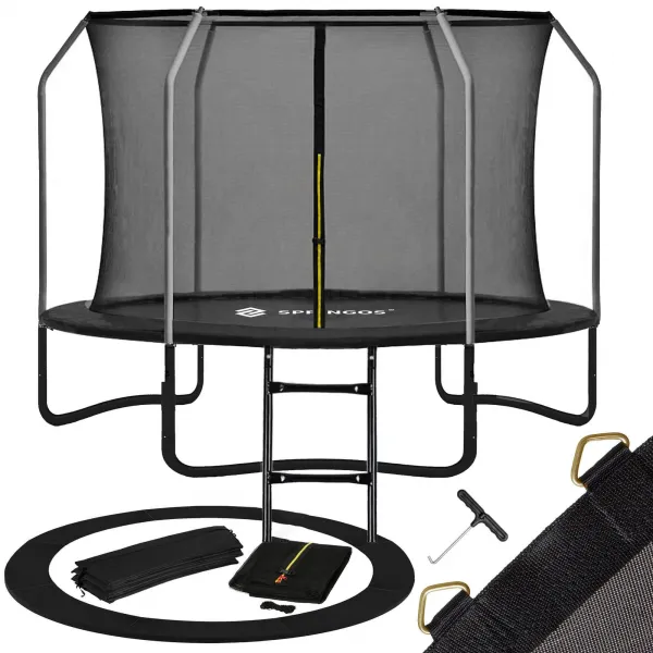 Sodo batutas Springos TP0009 244-252 cm 8 pėdos
