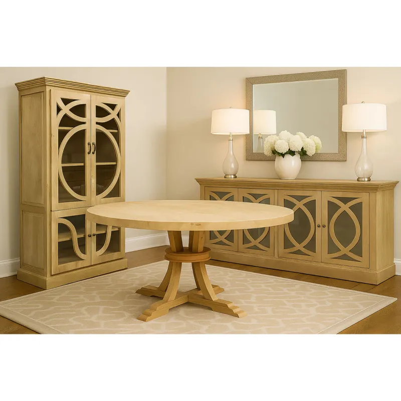 Puhvetkapp Home ESPRIT Naturaalne Puit Mangopuit 200 x 45 x 90 cm