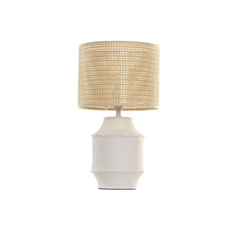 Desk lamp Home ESPRIT White Natural 50 W 220 V