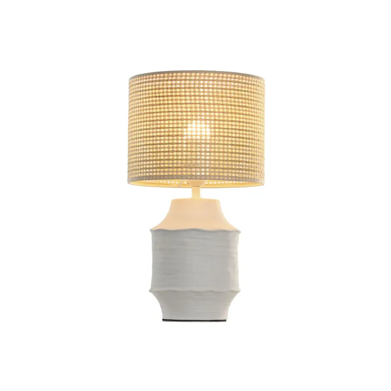 Desk lamp Home ESPRIT White Natural 50 W 220 V